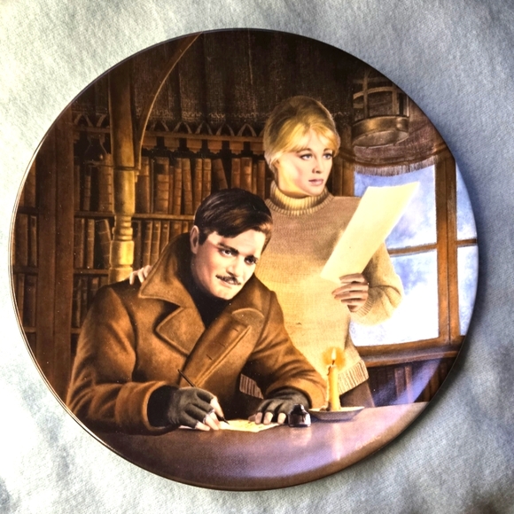 Dr Zhivago Collector's Plate - Love Poems for Laura - Limited Edition 339A - Picture 5 of 8